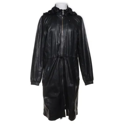 Läderkappa (Svart) från Massimo Dutti Skinn