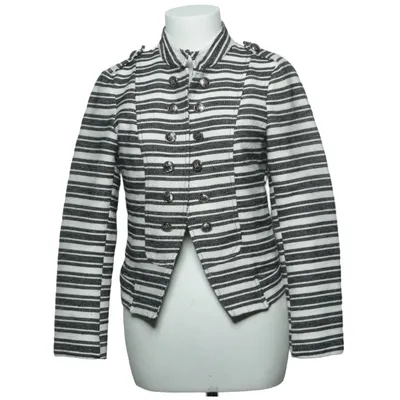 Cardigan (Zwart, Wit) van Only One Acryl, Katoen, Polyester