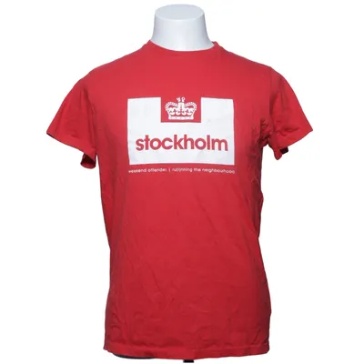 T-shirt (Rouge, Blanc) de Weekend Offender Coton
