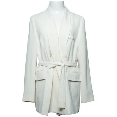 Blazer (Beige) from Mango Suit Polyester