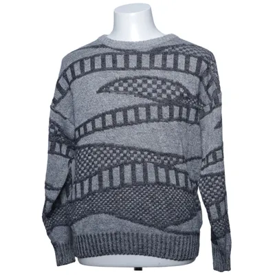 Sweater (Gray, Black) from Brio Acrylic, Wool