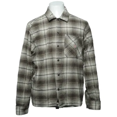 Flannel skjorte (Brun, Beige) fra Dickies Bomuld