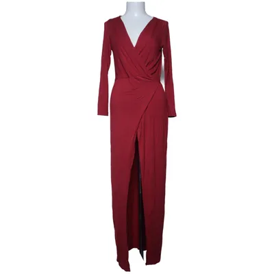 Wrap dress (Red) from Tobi Elastane, Viscose