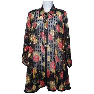 Blouse (Black, Multicolored) from Esther Polyester