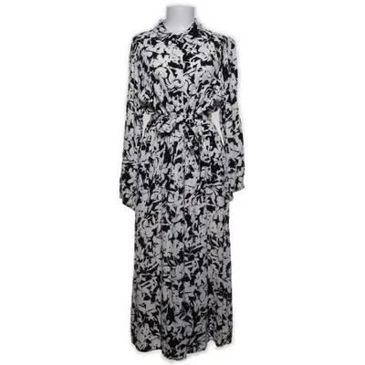 Skjortklänning (Svart, Vit) från Fransa Viskos