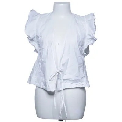 Top (White) from Ganni Organic cotton