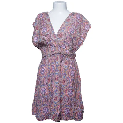 Robe (Marron, Multicolore) de Object Coton, Viscose
