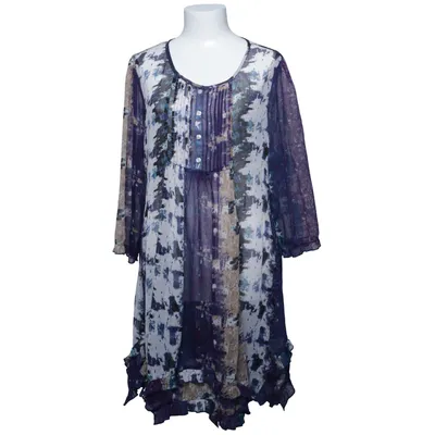 Jurk (Blauw, Meerkleurig) van Cappucini