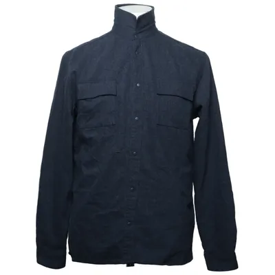 Skjorta (Blå) från COS Polyester, Ull