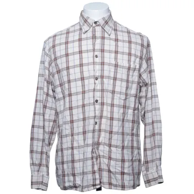 Chemise en flanelle (Beige, Marron, Bleu) de Camargue Coton