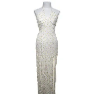 Strandklänning (Vit, Gul, Flerfärgad) från NA-KD Polyamid, Viskos