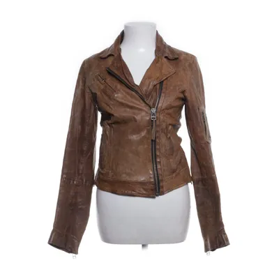 Leather jacket (Brown) from Allsaints