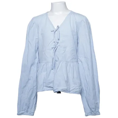 Blouse (Bleu) de Gina Tricot Coton biologique