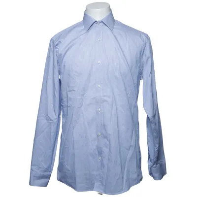 Shirt (Blauw, Wit) van Seven Seas Katoen