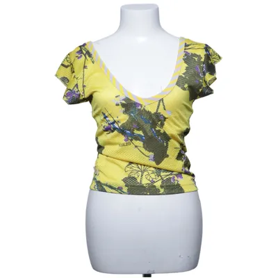 Top (Yellow, Multicolored) from Gsus Sindustries Cotton, Elastane, Polyester