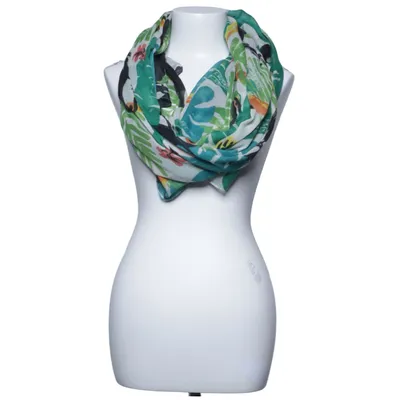 Echarpe à costume (Vert, Multicolore) de Woman Polyester