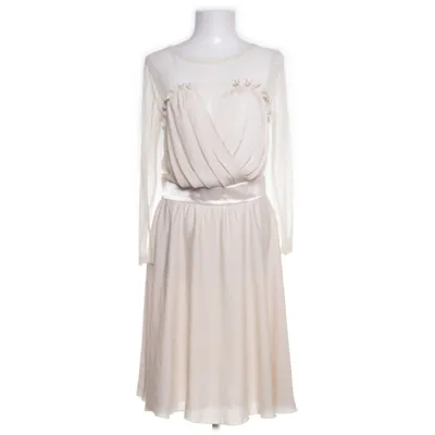 Cocktailklänning (Beige) från Elisabetta Franchi Bomull, Elastan, Polyamid, Polyester