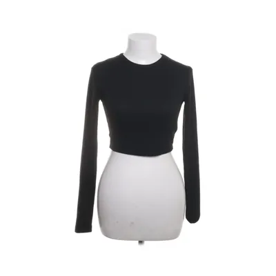 Crop top (Zwart) van NA-KD Polyester, Viscose