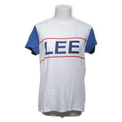 T-shirt (Vit, Blå, Röd) från Lee Bomull
