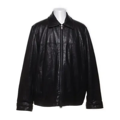 Veste en cuir (Noir) de Guess Acétate, Coton, Cuir, Nylon, Polyester