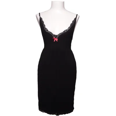 Nachtjapon (Zwart) van Love to Lounge Elastaan, Polyamide, Viscose
