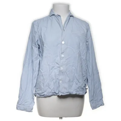 Pyjamasskjorta (Blå, Vit) från JBS of Denmark Ekologisk bomull