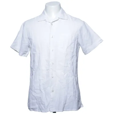 Chemise à manches courtes (Linen Blend Ss Bowling Resort) de Denim Day Coton, Lin