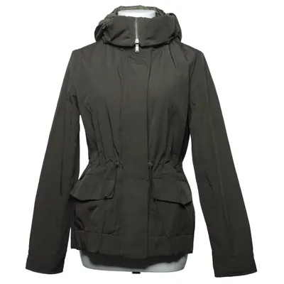 Jakke (Grøn) fra Massimo Dutti Bomuld, Polyamid, Polyester