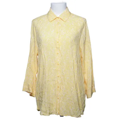 Chemise (Jaune, Blanc) de DeFacto Woman Viscose