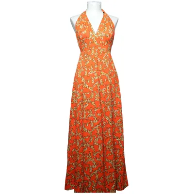 Halternek jurk (Rood, Geel, Meerkleurig) van Hukilaufashion Acryl