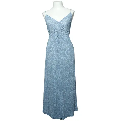 Maxi jurk (Blauw, Wit) van Mango Polyester