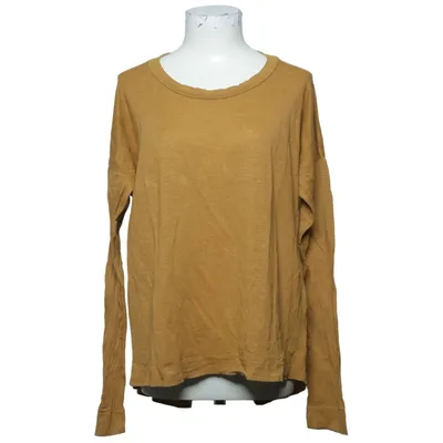 T-shirt à manches longues (Jaune) de Daniele Fiesoli Élasthane, Lin