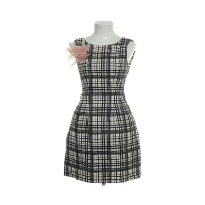 Jurk (Zwart, Wit) van Rinascimento Katoen, Polyester, Elastaan
