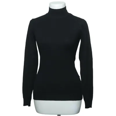 Turtleneck (Sort) fra William de Faye Kashmir, Elastan, Viscose