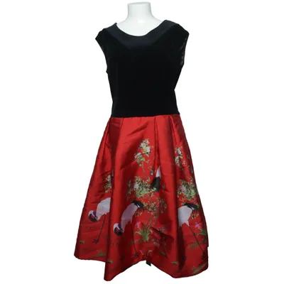 Klänning (Röd, Svart, Flerfärgad) från Collectif Vintage Polyester