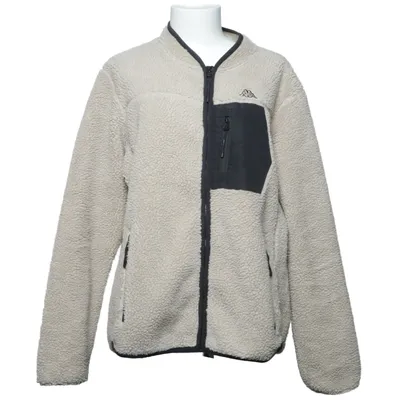 Fleece jacket (Beige, Black) from Kappa Polyester