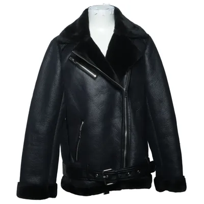 Shearlingjacka (Svart) från Pieces Polyester