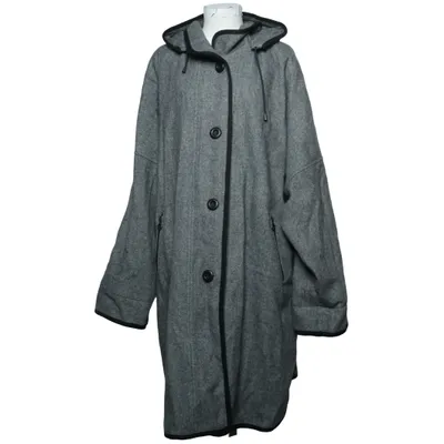 Manteau (Gris, Noir) de Hettemarks Polyamide, Polyester, Laine