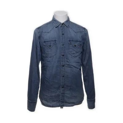 Denim blouse (Blauw) van Replay Katoen