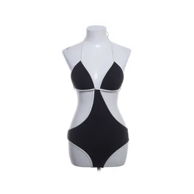 Badpak (Zwart, Wit) van H&M Elastaan, Polyamide, Polyester
