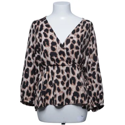 Blouse (Black, Brown) from Pigalle Polyester