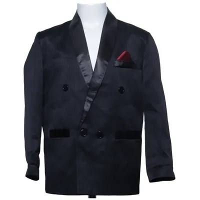 Tuxedo jacket (Black) from Bill Fashion Polyester, Viscose