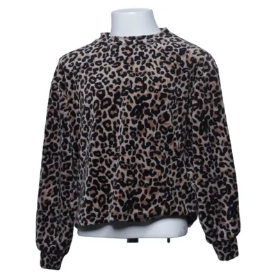 Sweatshirt (Beige, Black) from Lindex Kids Elastane, Polyester