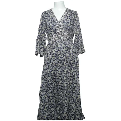 Maxikjole (Blå, Beige) fra Maison 123