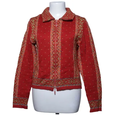 Cardigan (Rood, Oranje, Meerkleurig) van Eva & Claudi Wol