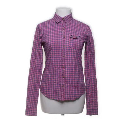 Flannel skjorte (Pink, Blå, Hvid) fra Abercrombie & Fitch Bomuld
