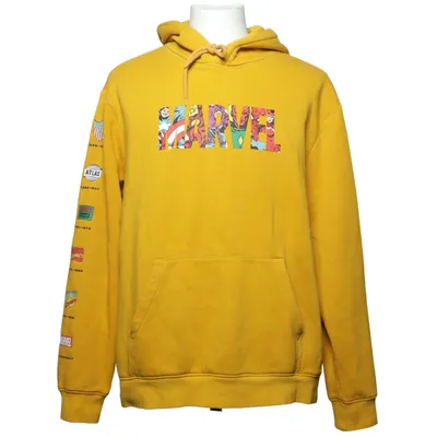 Huvtröja (Gul, Flerfärgad) från Divided by H&M Bomull, Polyester