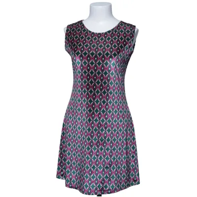 Klänning (Grön, Rosa, Beige) från Nuna Lie Elastan, Polyester