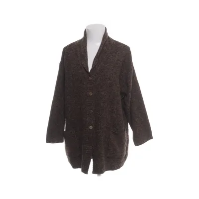 Cardigan (Brown, Black) from Chaloc Acrylic, Wool
