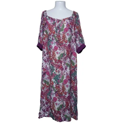 Robe (Blanc, Multicolore) de Du Milde Élasthane, Viscose